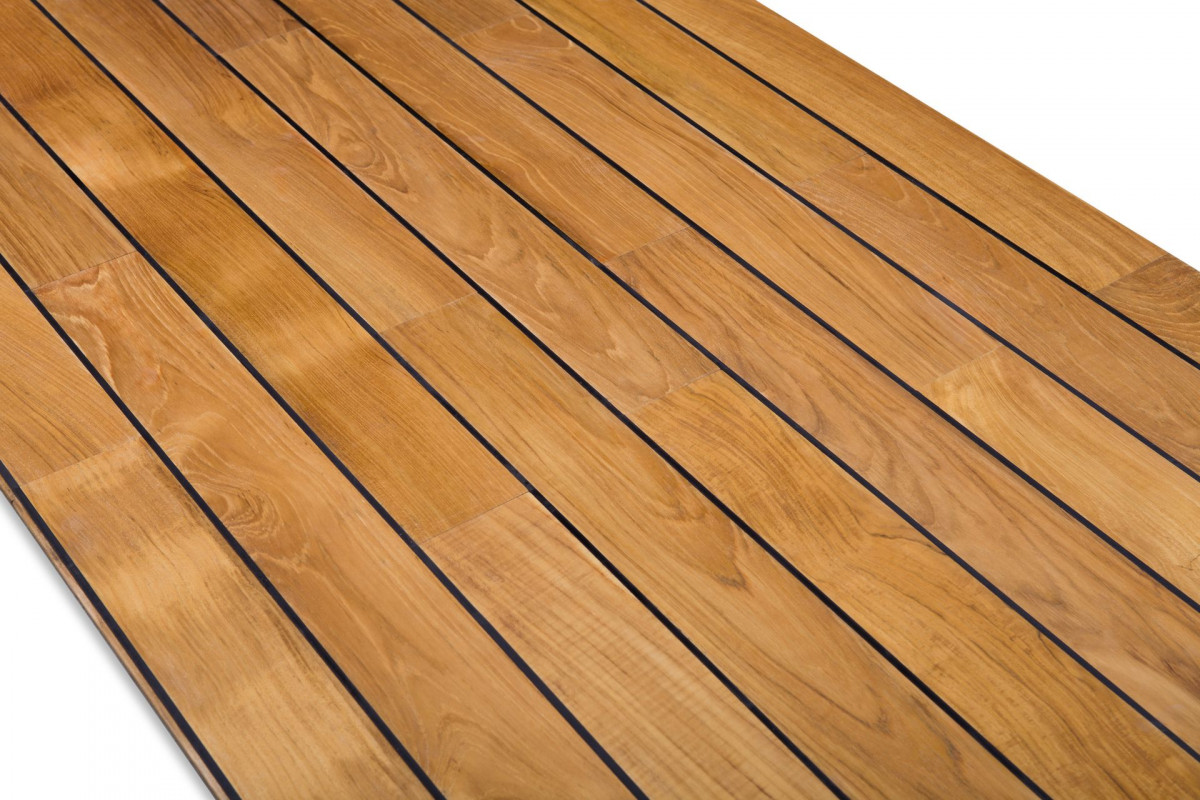 Инженерная доска Ekzofloor/Экзофлор  Тик с герметиком SIKA/Зика/Зика, масло 12х90х300-900